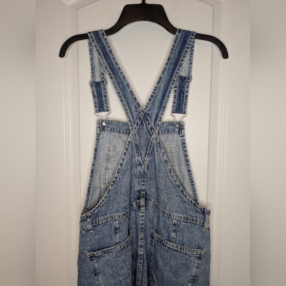 We The Free Light Blue Denim Overalls XS - Picture 4 of 5